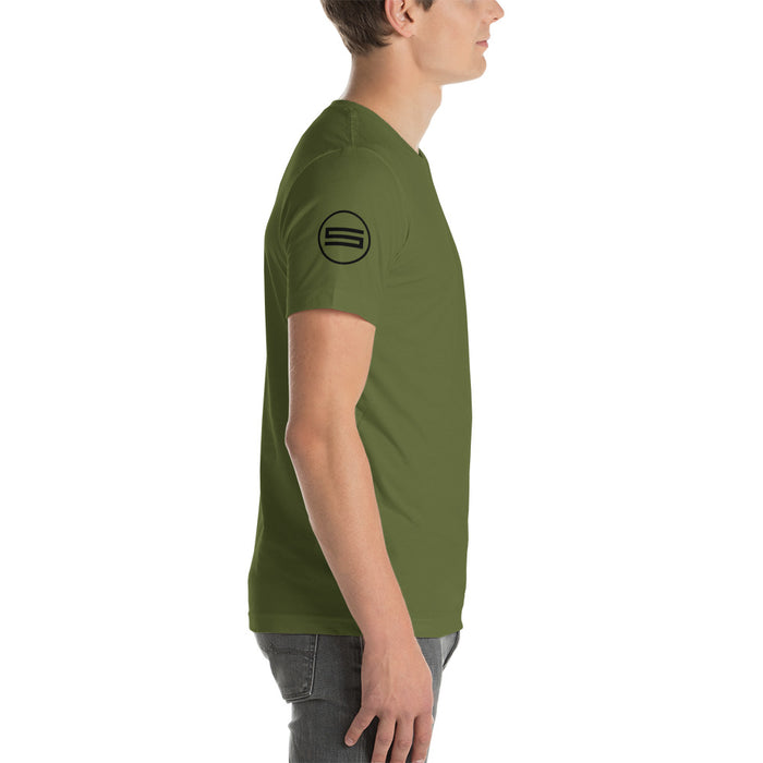 Unisex t-shirt "Get Tactical with your Health" Olive Green